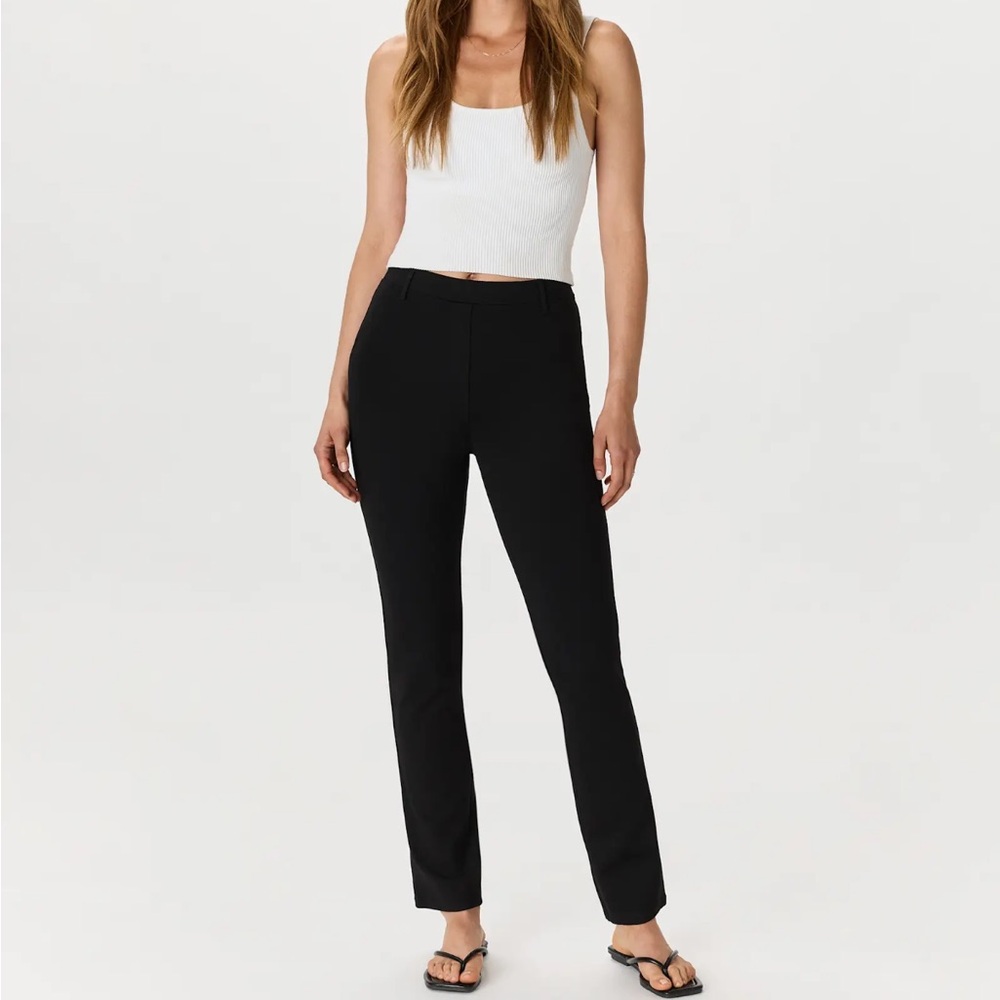 Quince Ultra-Stretch Ponte Straight Leg Pants